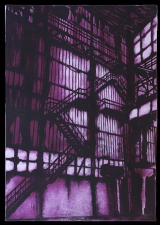 Andrea Chiesi Clandestina 1, 2000 Litografia, mm. 695x490, es. 73/99 € 150/250