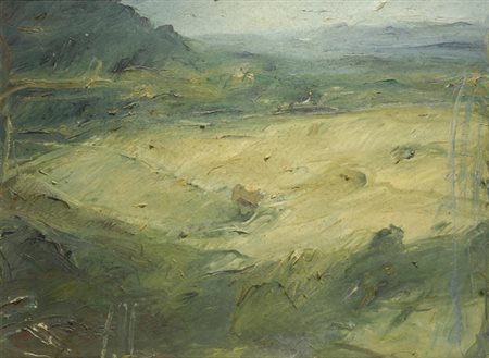 Folco Chiti Batelli (Firenze, 1932 - 2011) Paesaggio, 1975 Olio su tela, cm....