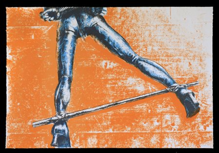 Francesco De Grandi (Palermo, 1968) Alfa, 2000 Litografia, mm. 500x700, es....