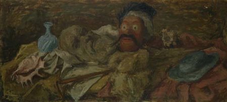 Osman Lorenzo de Scolari (Palermo, 1908 - Firenze, 1998) Natura morta con...