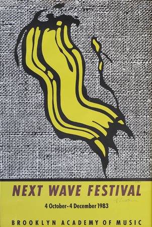 Roy Lichtenstein (New York, 1923 - 1997) Next Wave Festival, Brooklyn Academy...