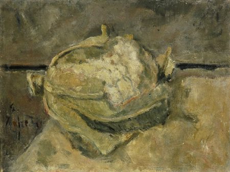 Giuseppe Manfredi (Seravezza, 1934 - Montecatini Terme, 1987) Natura morta,...