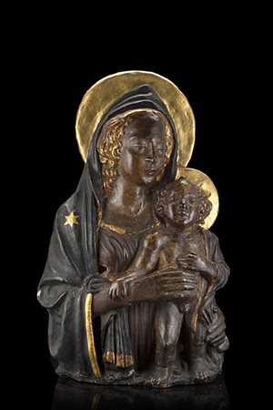 Scultore fiorentino attivo nel secondo decennio del secolo XV "Madonna con bamb