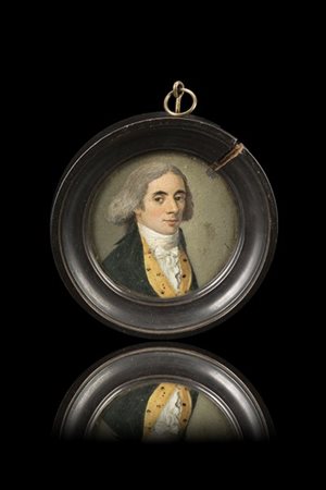 Maestro della seconda metà del secolo XVIII "Ritratto di conte Ludovico Manzali