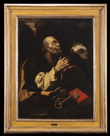 Scuola dell'Italia settentrionale del secolo XVII

San Pietro
Olio su tela cm 1