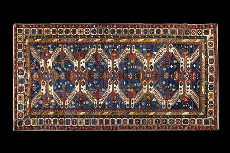 Tappeto Seichur, Caucaso, fine secolo XIX.

Decoro con medaglioni ispirati alla