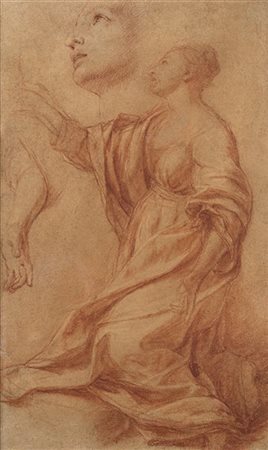 Scuola bolognese del secolo XVIII

Studio di figura femminile inginocchiata
Mat