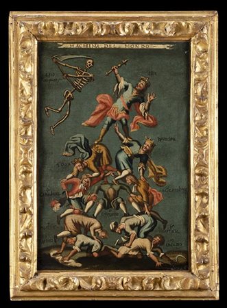 Scuola lombarda dell'inizio del secolo XVIII

Macchina del mondo
Olio su tela c