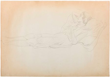 Studio di donna distesa