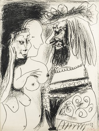 Pablo Picasso - Le vieux roi - 1959