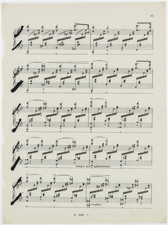 Giuseppe Chiari - Senza titolo - 1975