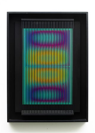 Alberto Biasi - Chupa Chupa con turchese - 2010