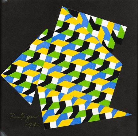 Franco Grignani - Omaggio Madì per Anna Canali - 1992