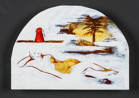 Emilio Isgrò - Cancellare Cranach - 1988