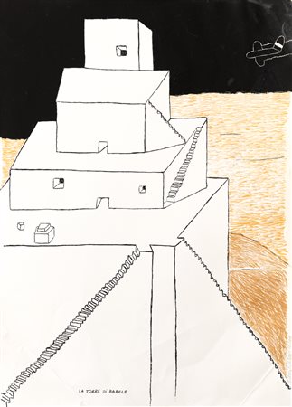 ETTORE SOTTSASS (1917-2007) - La torre di Babele