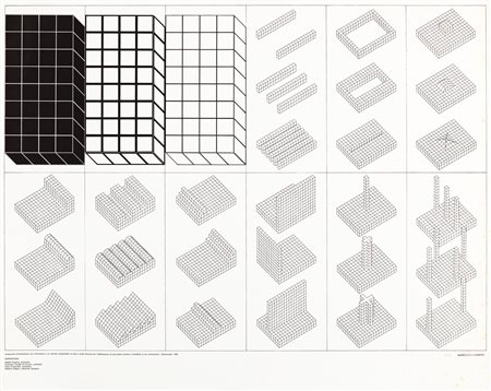 SUPERSTUDIO GROUP (1966-1986) - Istogrammi d'architettura, 1969