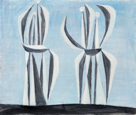 CESARE PEVERELLI (1922-2000) - Composizione, 1950