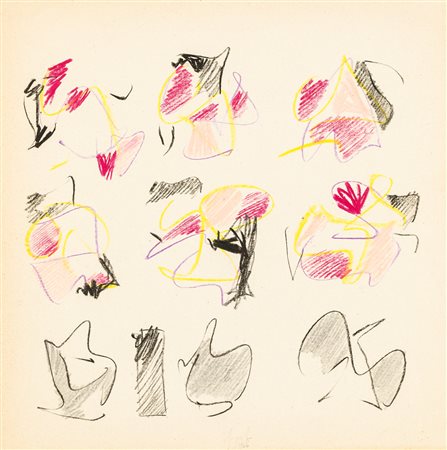 SERGIO DANGELO (1932) - Senza Titolo, 1960