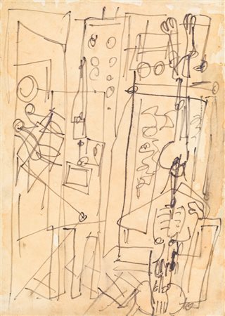 EMILIO VEDOVA (1919-2006) - Senza Titolo, 1945