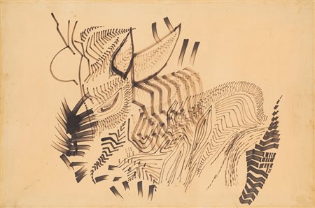 GIANNI DOVA (1925-1991) - Senza Titolo, 1950