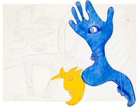 CONCETTO POZZATI (1935-2017) - Da Licini a Mario Pozzati. 3° studio