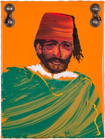 ALDO MONDINO (1938-2005) - Ritratto di Gnawa