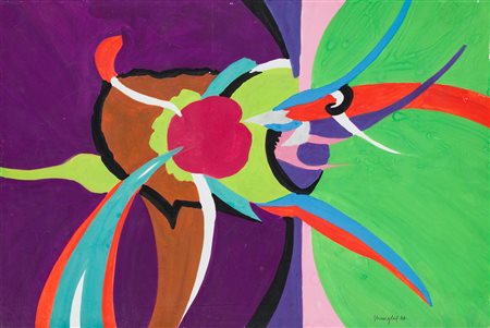 RINO SERNAGLIA (1936) - Uccelli della memoria, 1966