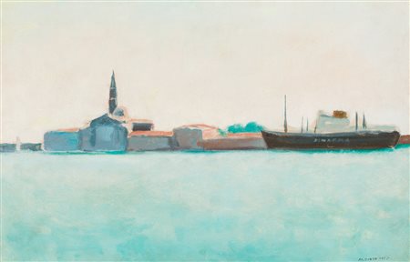 MARIO DINON (1914-1967) - Senza Titolo, 1957