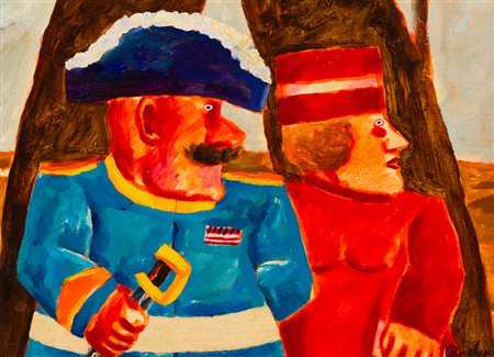 FRANZ BORGHESE (1941-2005) - Senza Titolo