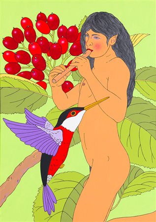 LUIGI MASTRANGELO (1958) - Il bosco, 2018