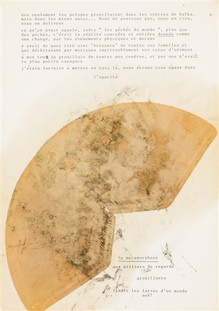 HENRI CHOPIN (1922-2008) - Senza Titolo