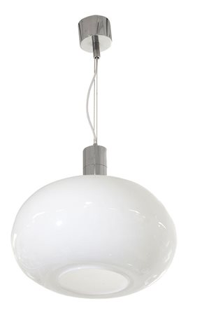 ALBINI FRANCO, HELG FRANCA, PIVA ANTONIO Lampadario con diffusore in vetro...