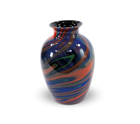 MISSONI OTTAVIO Mercurio Vaso in vetro marmorizzato. Superficie interna...