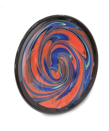 MISSONI OTTAVIO Mercurio 1239 Piatto in vetro marmorizzato e incamiciato...