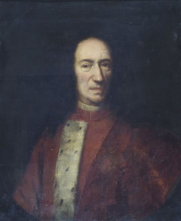 Scuola veneta del XVIII secolo "Ritratto di Giovanni Benedetto Giovanelli"...