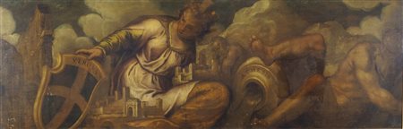 Paolo Farinati e collaboratori XVI secolo "Allegoria della città di Verona e...