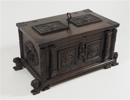 Piccola cassa sociale delle corporazioni dei sarti de dei vasai in legno...