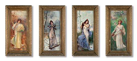 Pittore degli inizi del XX secolo
 

The four seasons