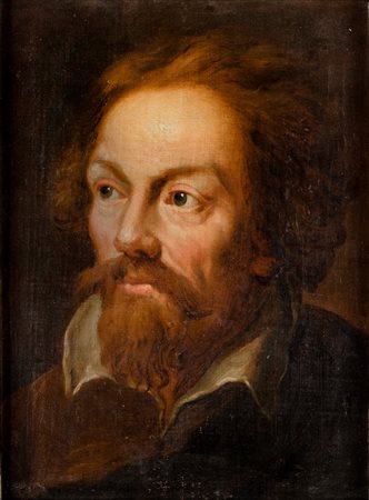 Scuola Fiamminga del XVII secolo
 

Portrait of a man with red mantle