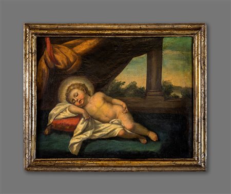 Pittore del XVIII secolo Sleeping Christ child
