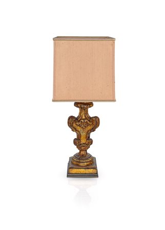 
Gilded wooden torchlight