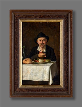 Giuseppe Costa
(Napoli 1852-Napoli 1912)

At the tavern