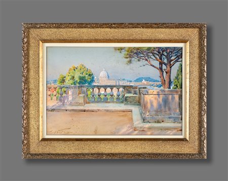 Enrico Nardi
(Roma 1864-Roma 1947)

View from Pincio