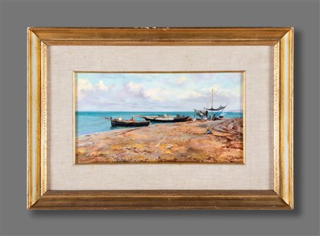 Alfonso Gabrini
(attivo nel XX secolo)

Boats with fishermen