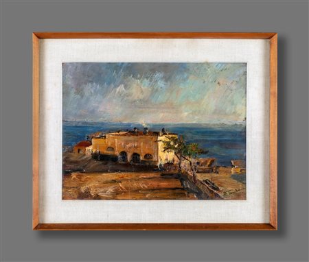 Amerigo Tamburrini
(Napoli  1901-Napoli 1966)

View of Naples