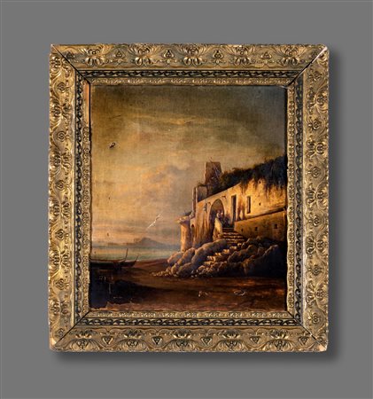 Pittore del  XIX secolo


Marina with cottage