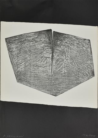 Arturo Carmassi COMPOSIZIONE N.1. 1960 Litofμgrafia. mm 645x450 Firmata a...