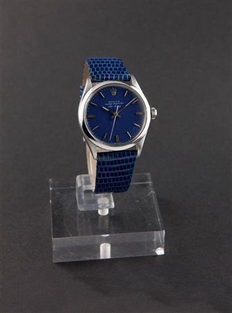 ROLEX Oyster Perpetual Air King, ref. 5500, anni '70 Diam 34 Cassa oyster in...