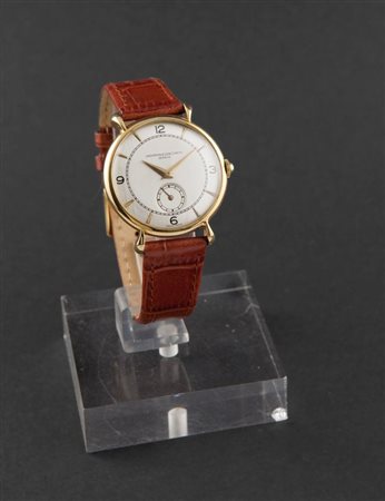 VACHERON & CONSTANTIN Solo tempo, ref. 7122, anni '40 Diam 33 Cassa in oro...