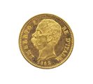 MARENGO IN ORO GIALLO marengo da 20 lire raffigurante Umberto I Re dItalia...